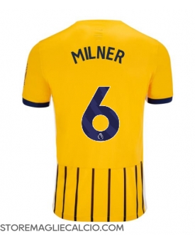 Brighton James Milner #6 Maglia Gara Trasferta Repliche 2024-25 Maniche Corte Brighton James Milner #6 Maglia Gara Trasferta Repliche 2024-25 Maniche Corte